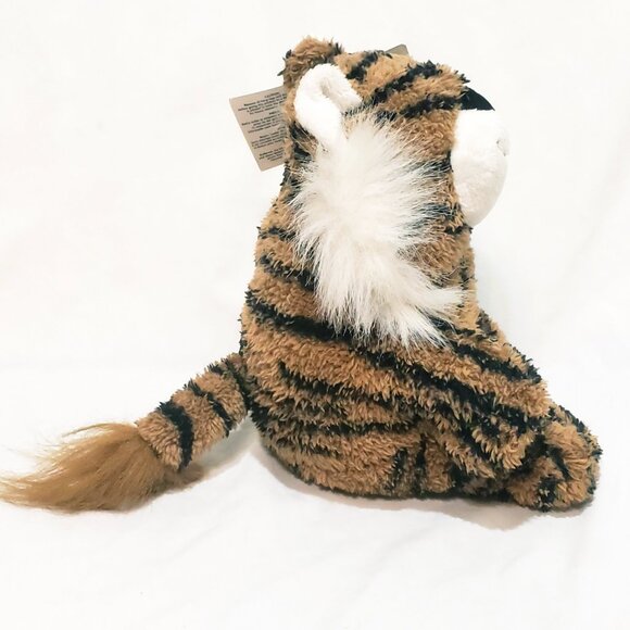 Russ Tiger Cat Plush Stuffed Animal Orange Black 9" - Picture 2 of 9
